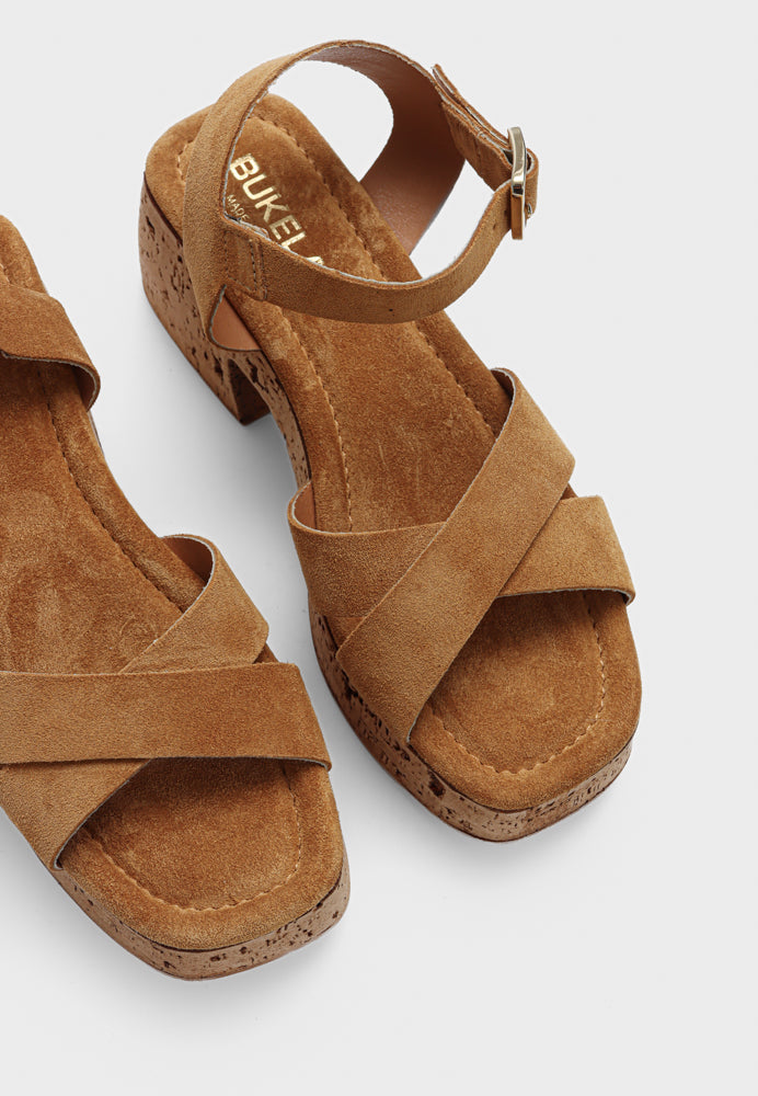 Elvira sandal - Cognac