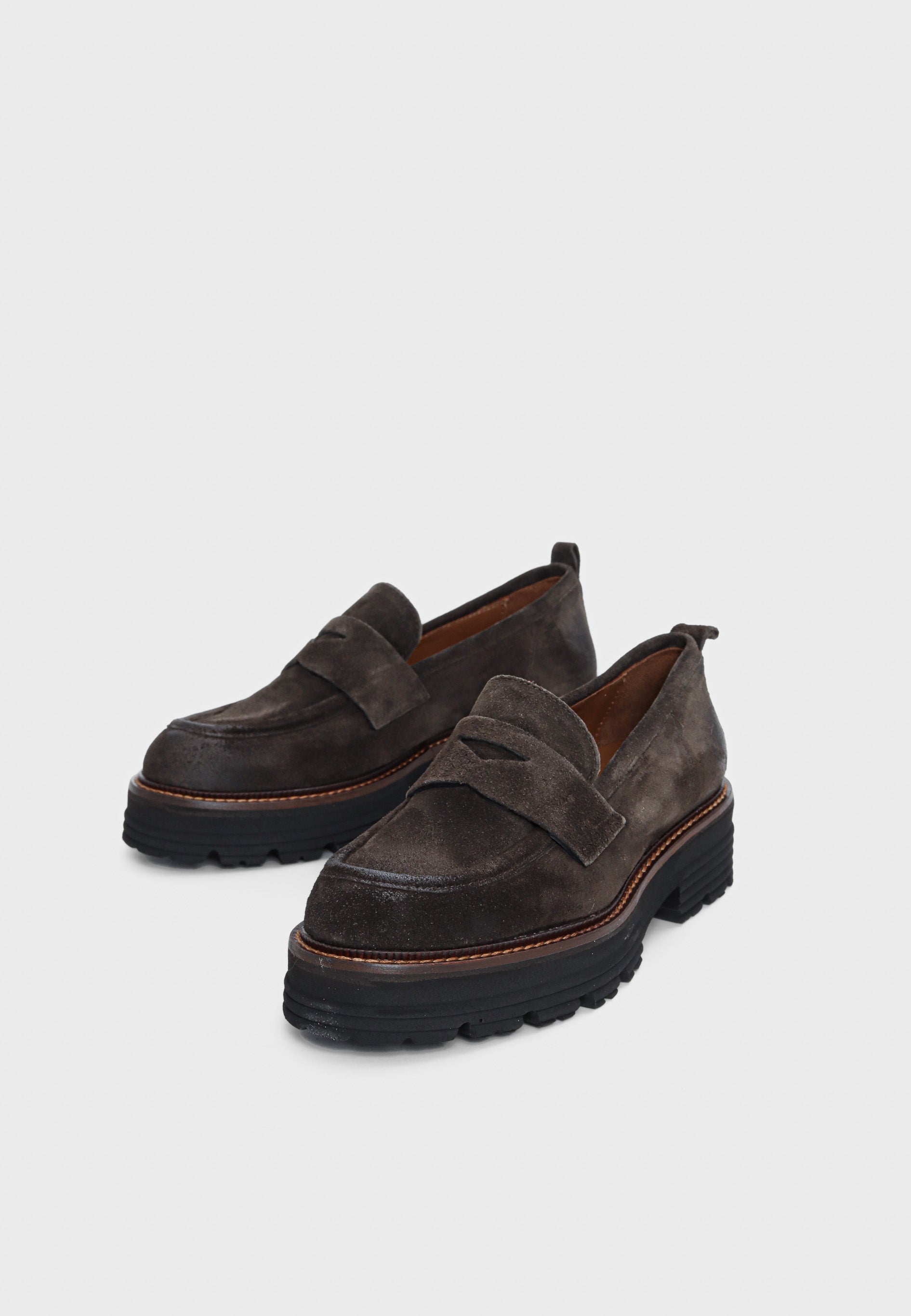 Isola loafer - Suede Mole