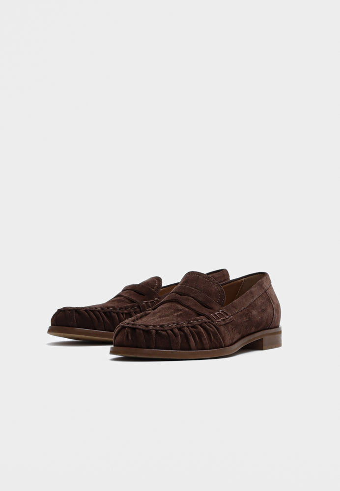 Maya loafer - Suede Brown