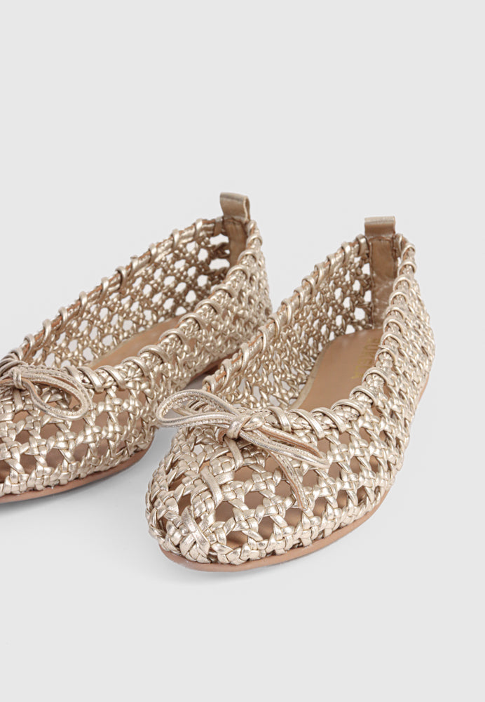 Megan ballerina - Gold