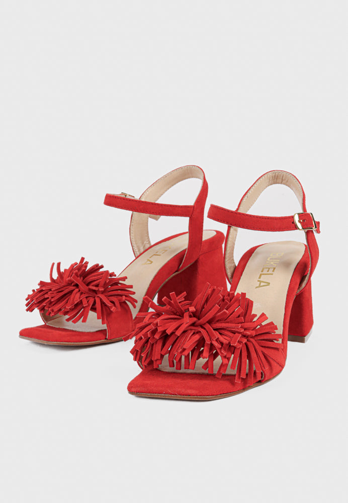 Mila sandal - Red