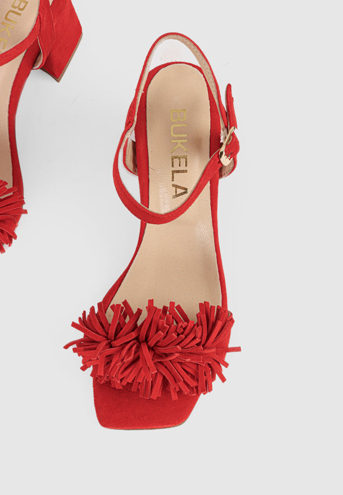 Mila sandal - Red