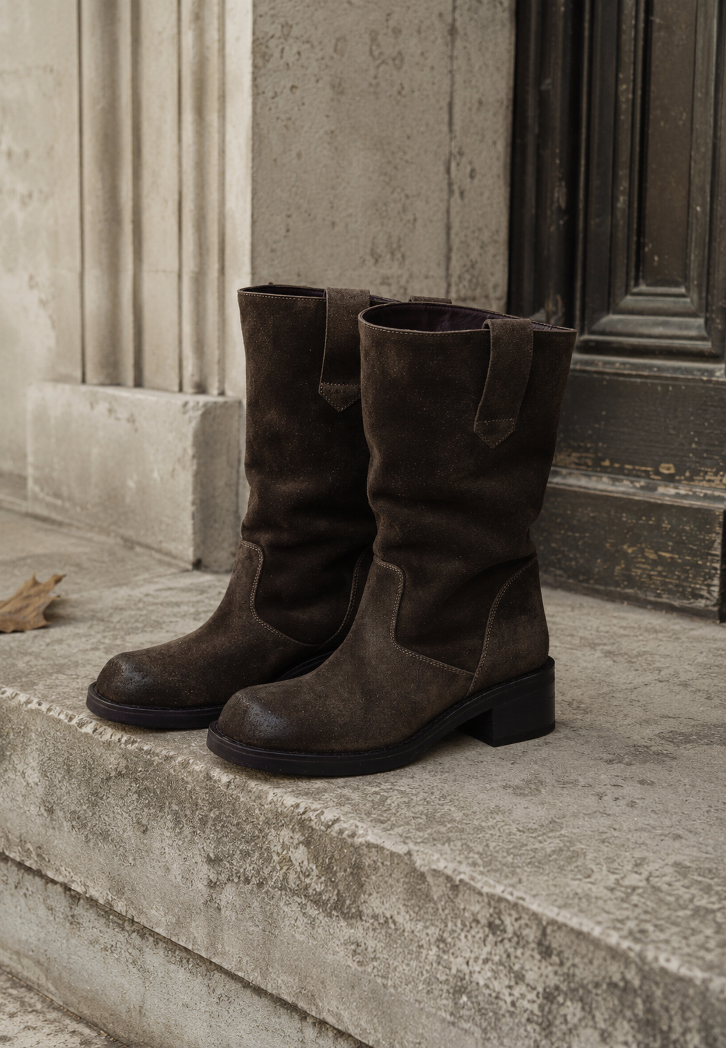 Salvador støvle - Suede Mole