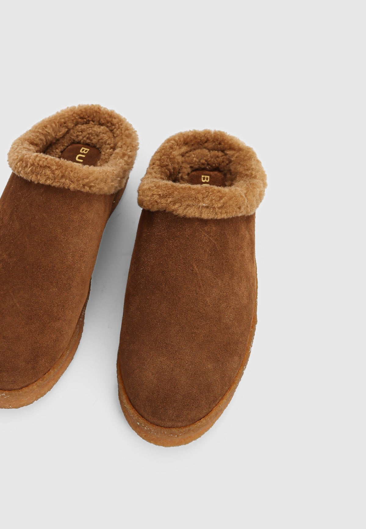 Amara sko - Suede Cognac