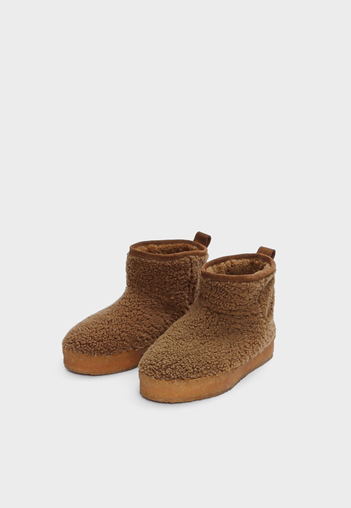 Paloma Curly støvle - Cognac