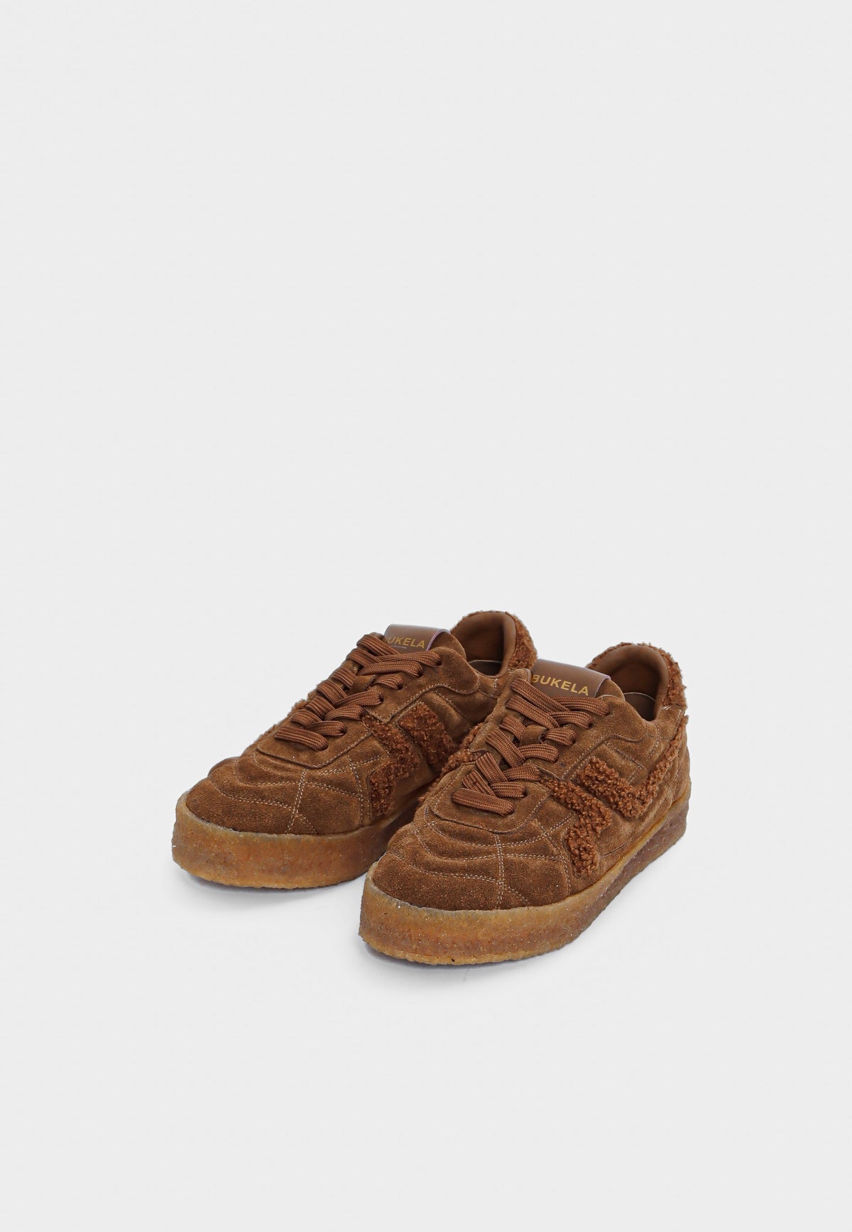 Ayla sneaker - Suede Cognac
