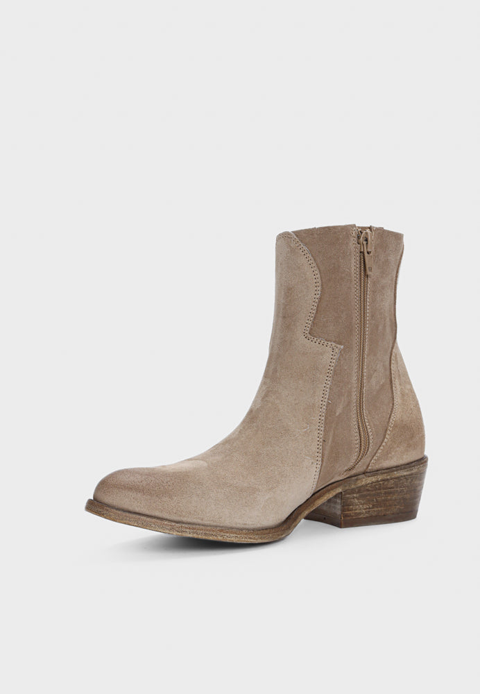 Alba støvle - Suede Sand