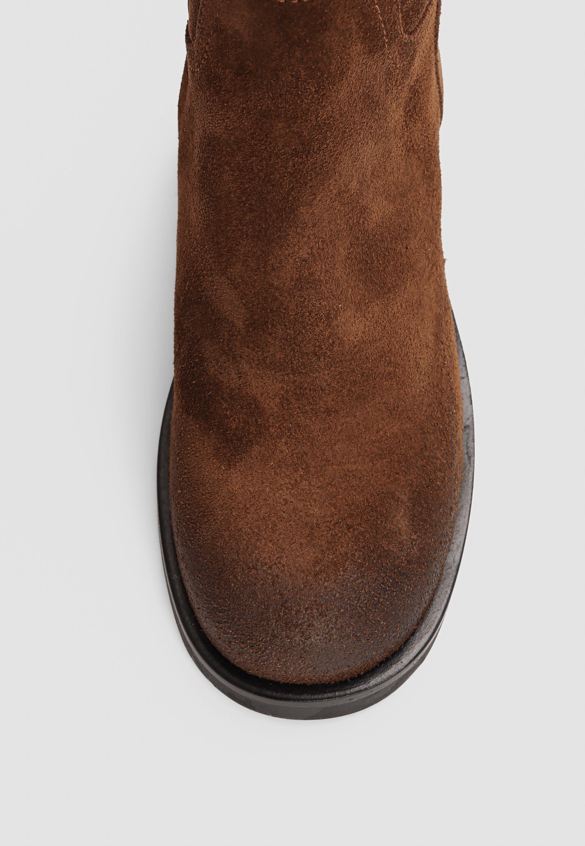 Arden støvle - Suede Cognac