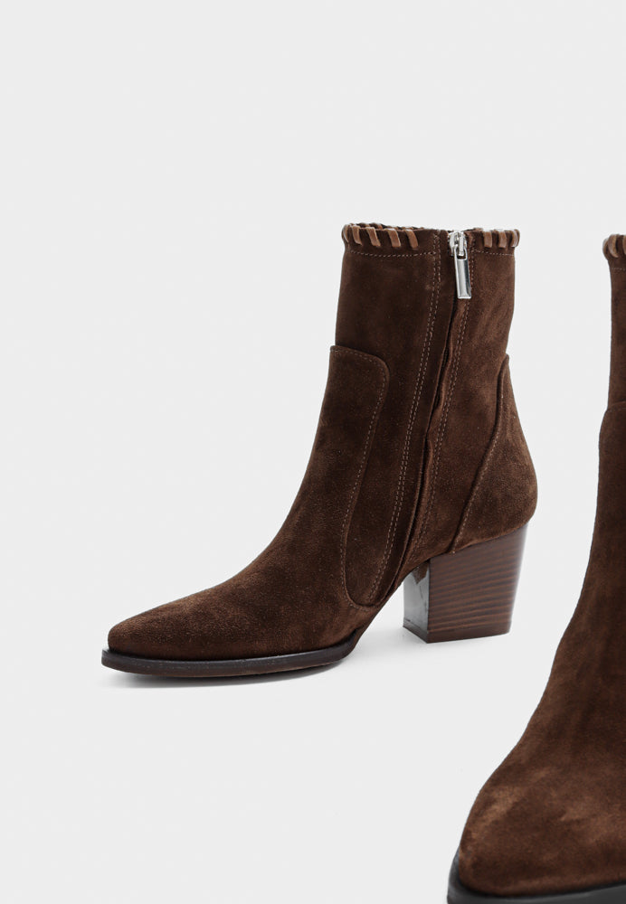 Bruce støvle - Suede Chocolate