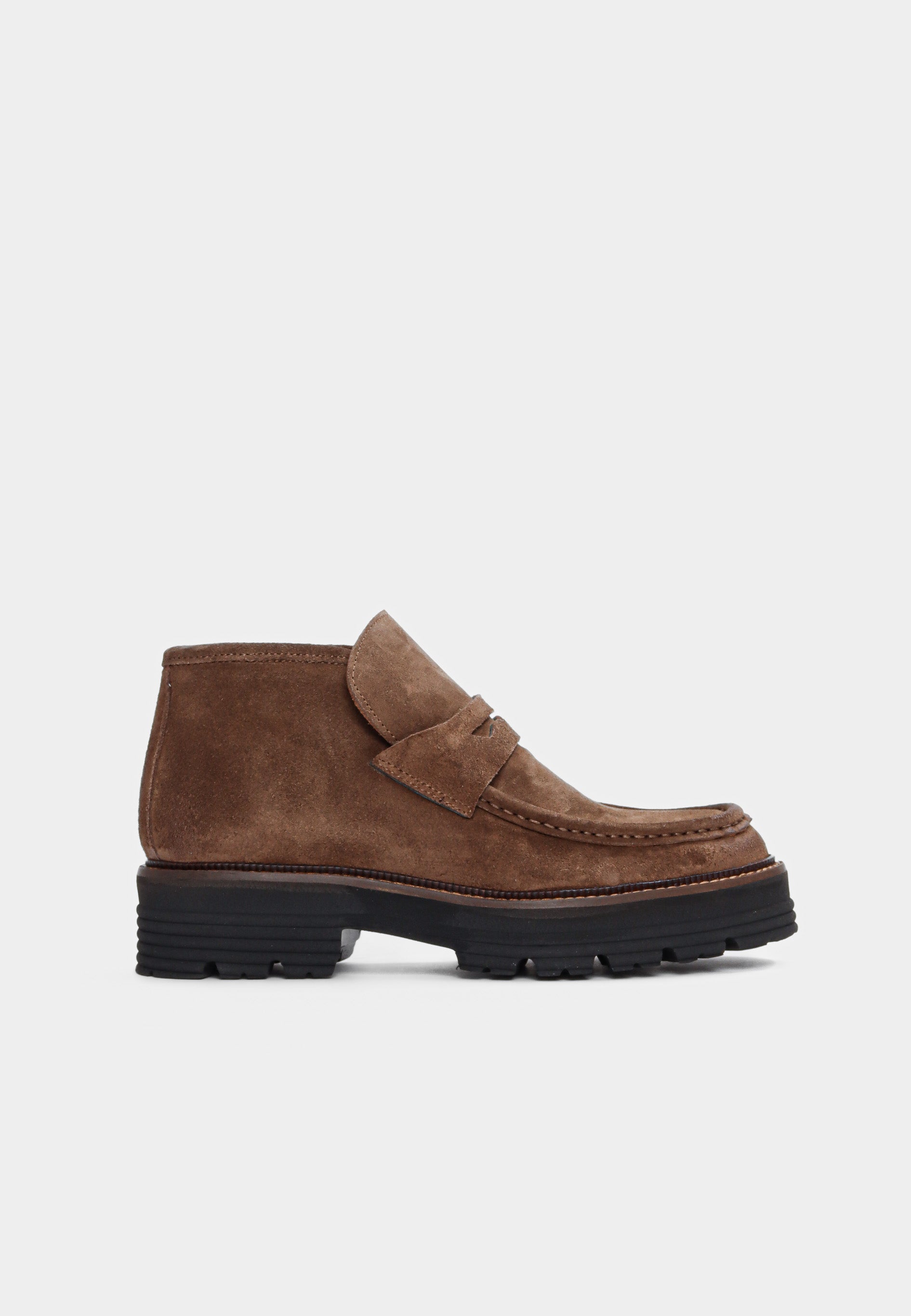 Diego sko - Suede Taupe