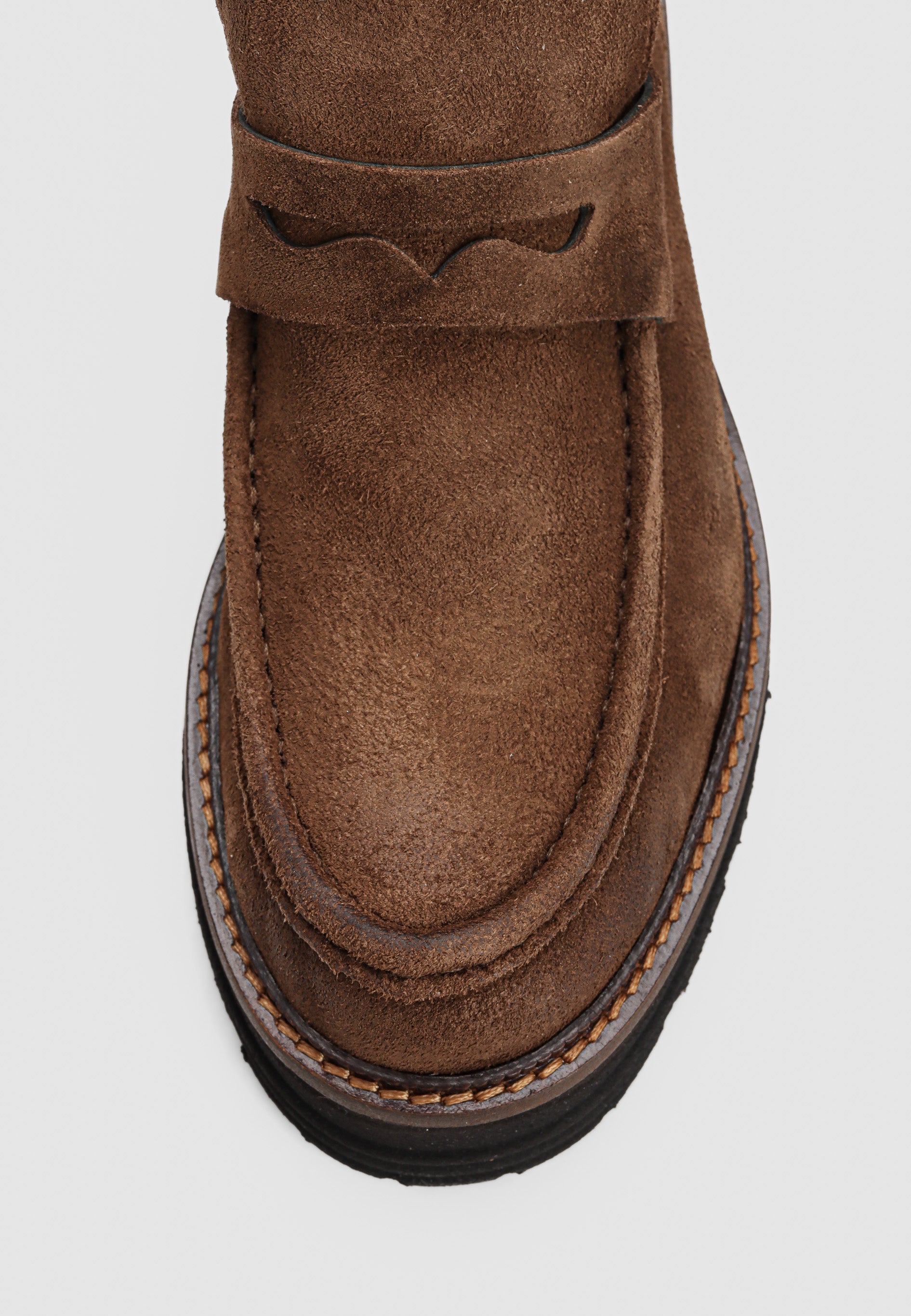 Diego sko - Suede Taupe