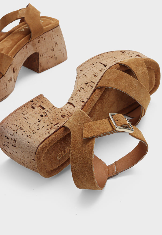 Elvira sandal - Cognac