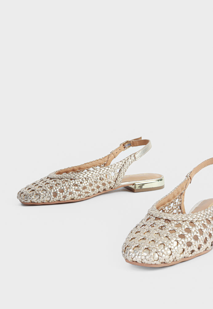 Evans sandal - Gold
