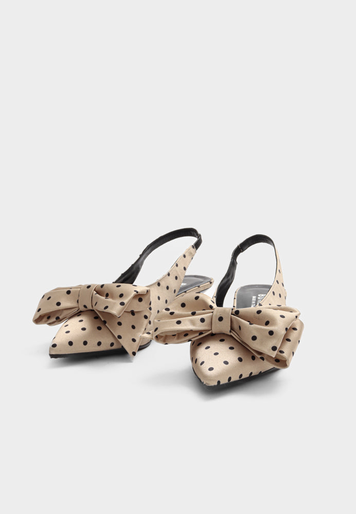 Olivia slingback - Camel