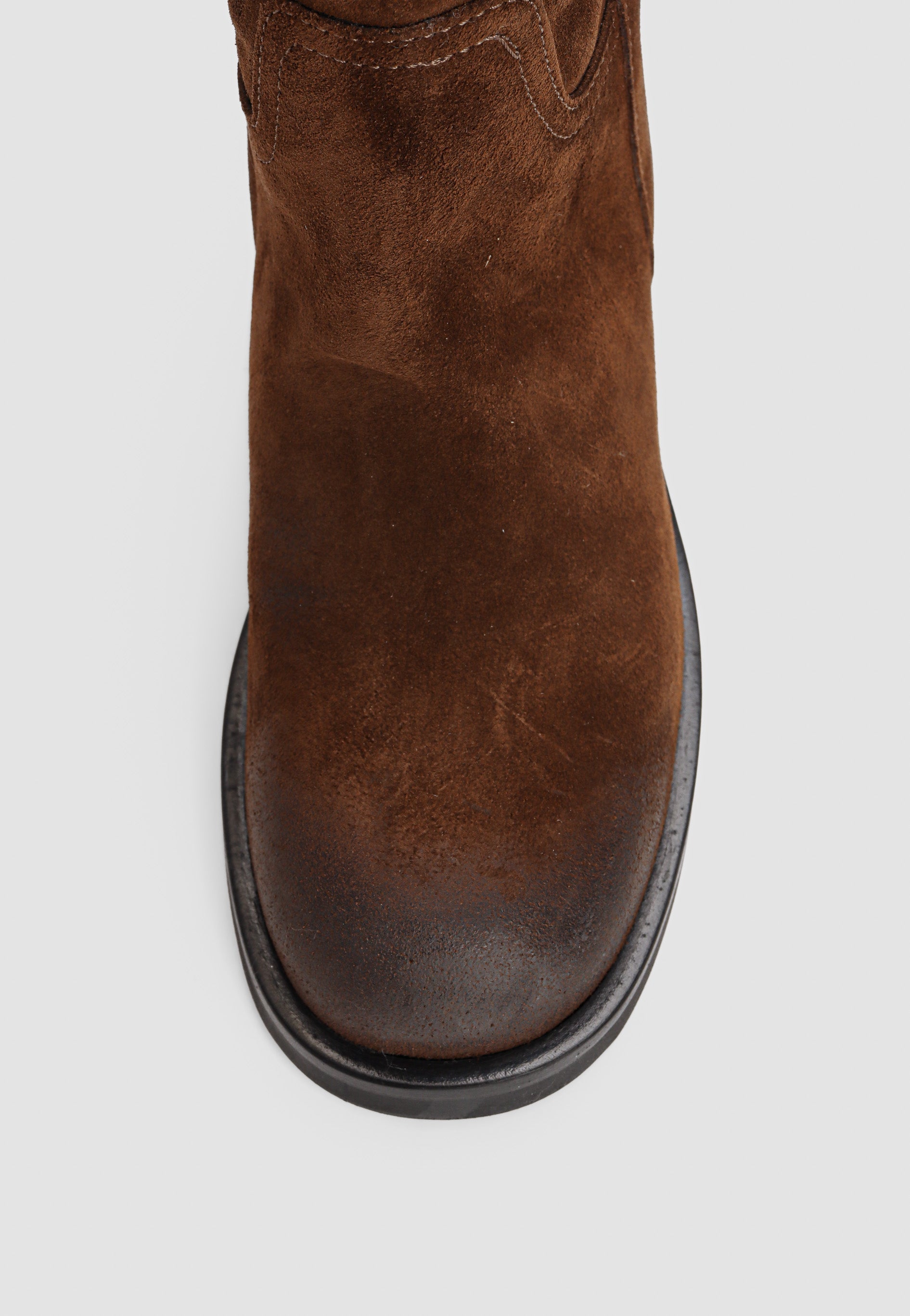 Lucca støvle - Suede Cognac