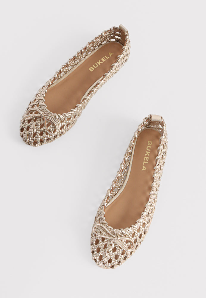 Megan ballerina - Gold