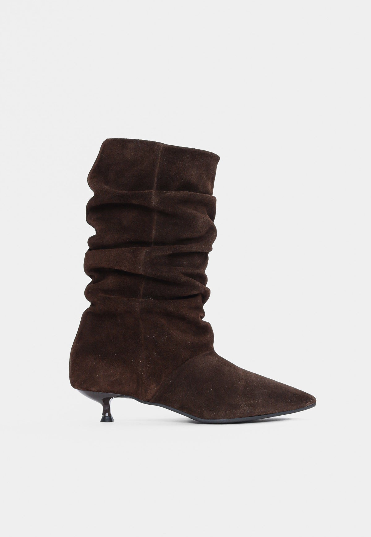 Nola støvle - Suede Espresso