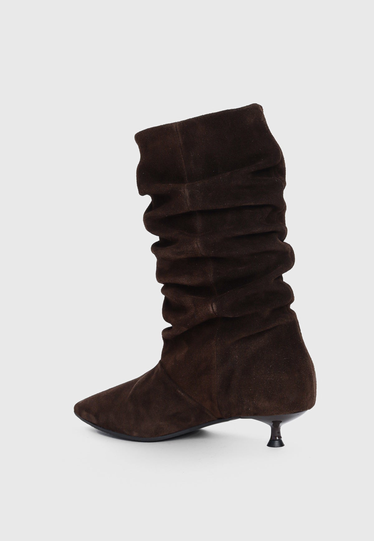 Nola støvle - Suede Espresso