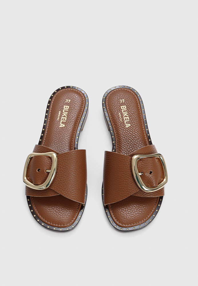 Pilar sandal - Cognac