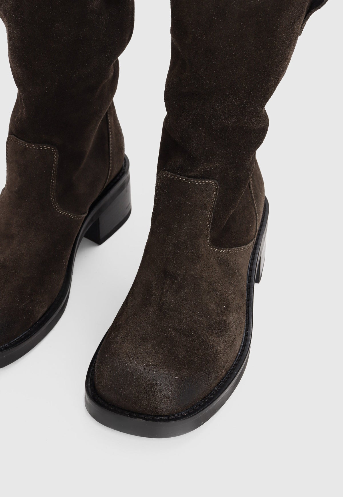 Salvador støvle - Suede Mole