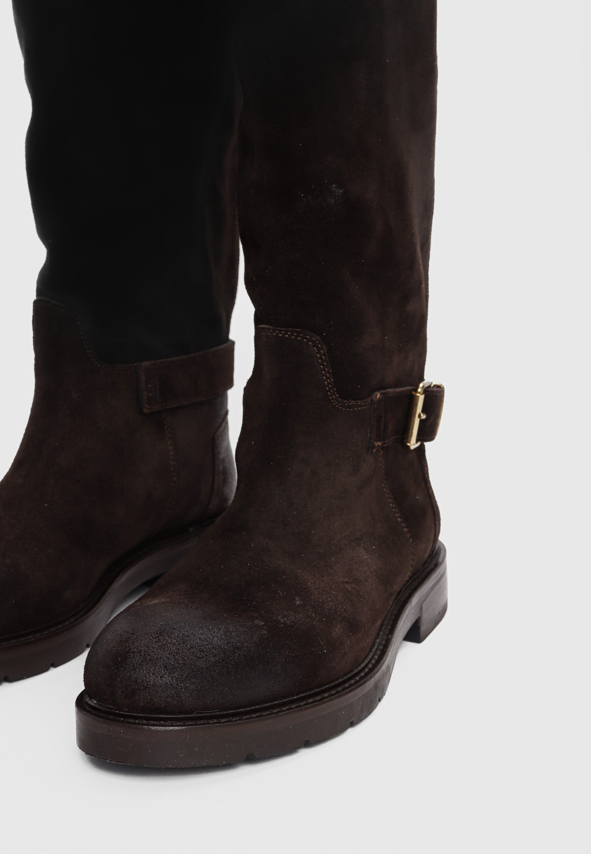 Sammy støvle - Suede Espresso