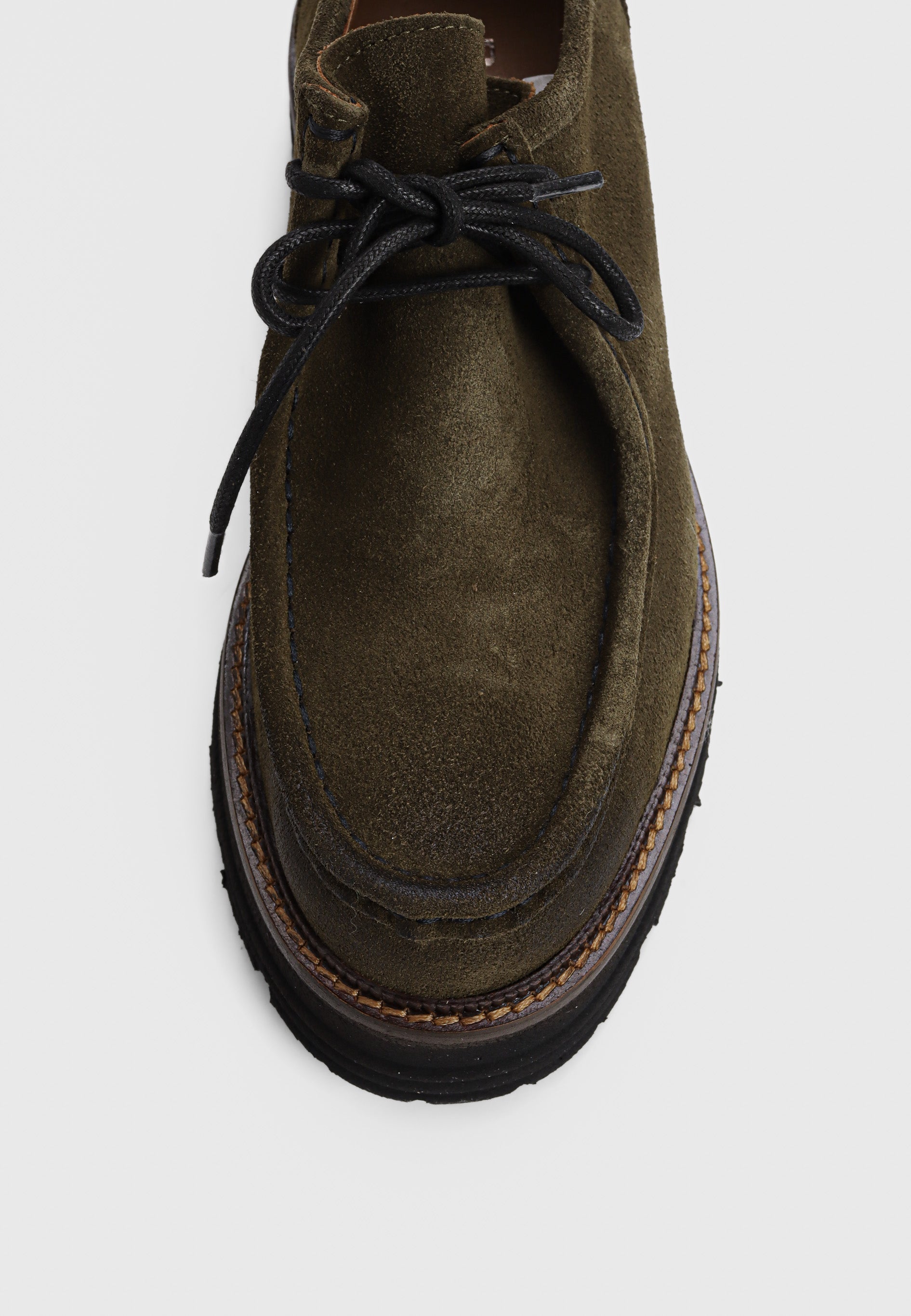Sienna sko - Suede Military