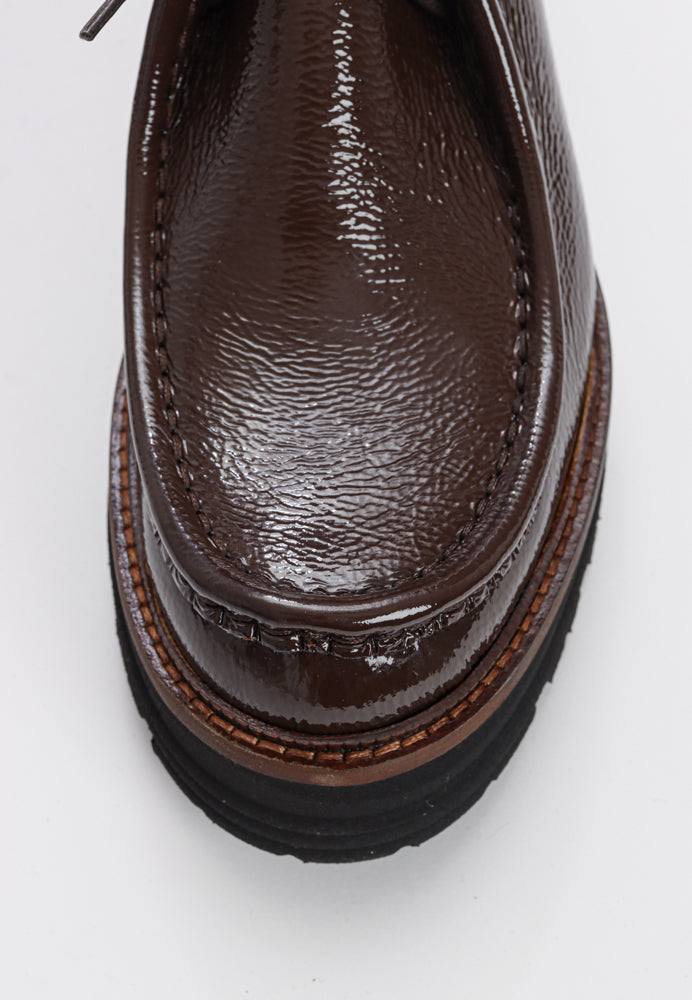 Sienna sko - Naplak Brown