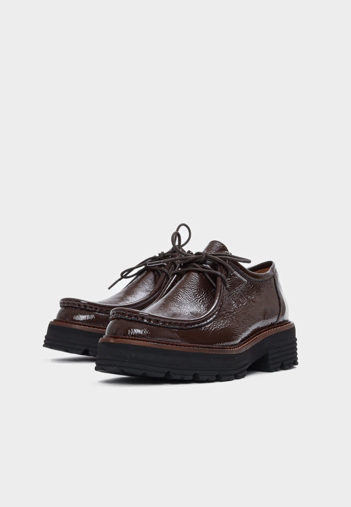 Sienna sko - Naplak Brown