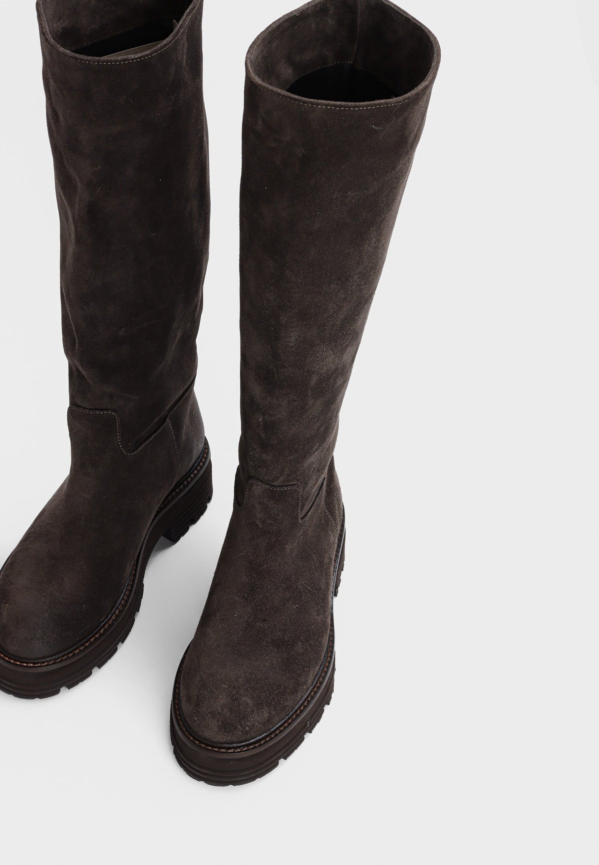 Tessan støvle - Suede Mole