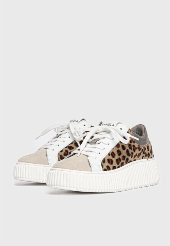 Court sneaker - Leopard