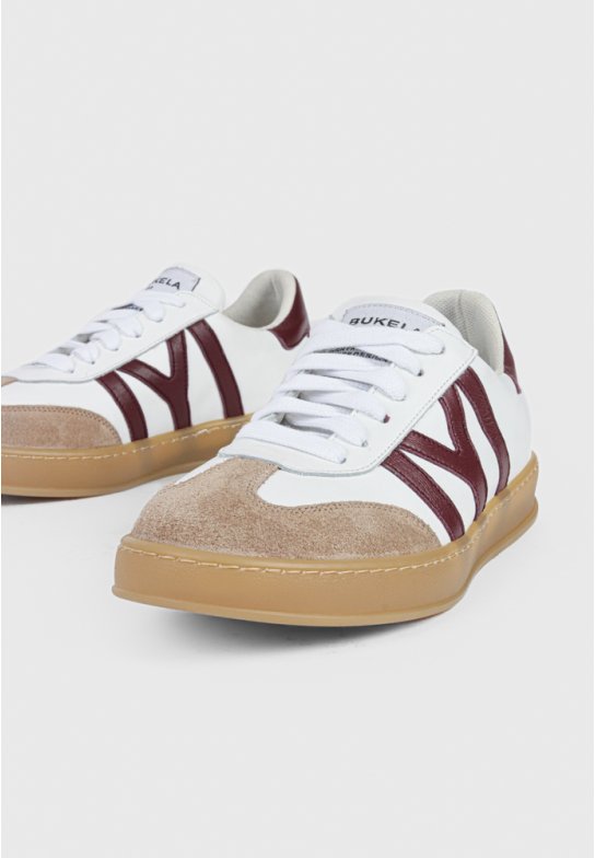 210 sneaker - Sand/Oxblood