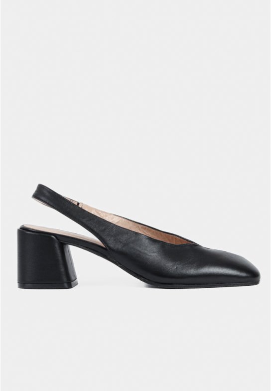 Menton slingback - Black