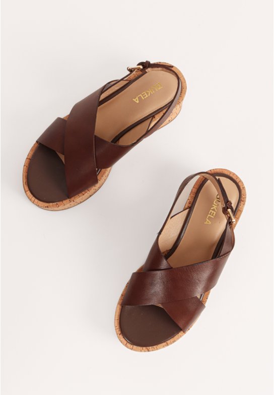 Alka sandal - Brown