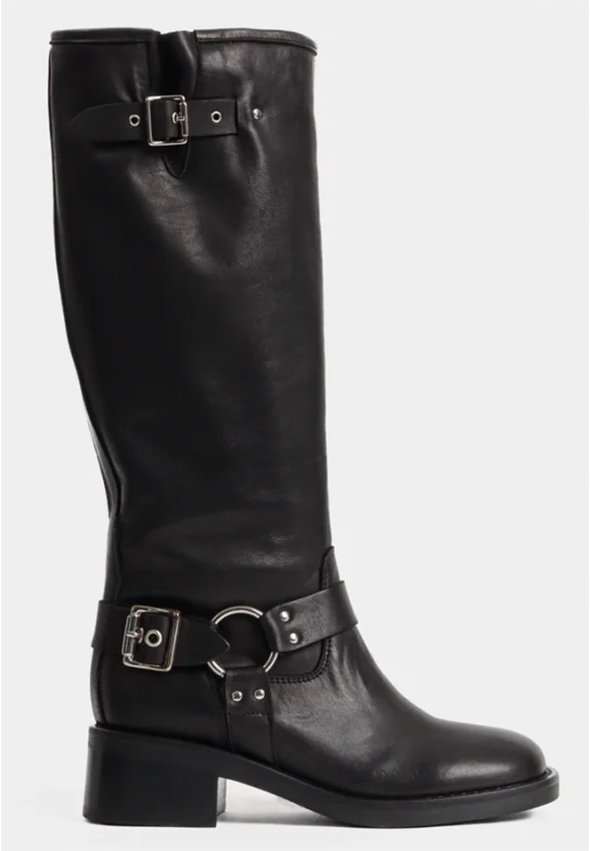 Ellie støvle - Leather Black
