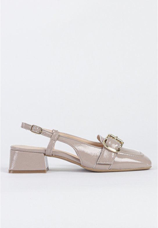 Gaja slingback - Nude