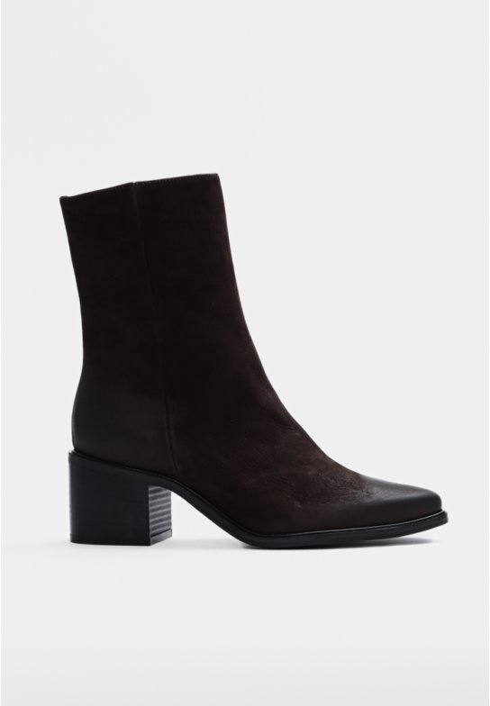 Gina støvle - Dark Brown