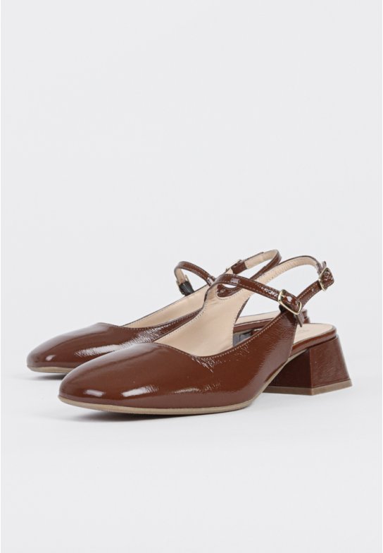Lyon slingback - Brown