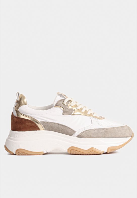 Mason sneaker - White/Gold