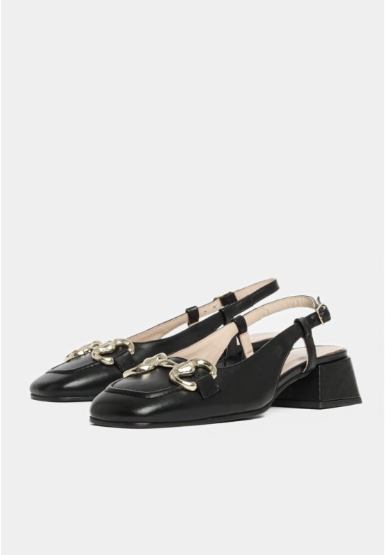 Nancy slingback - Black
