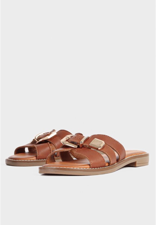 Rachel sandal - Cognac
