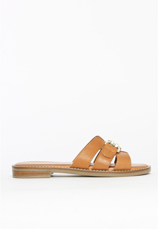 Saga sandal - Cognac