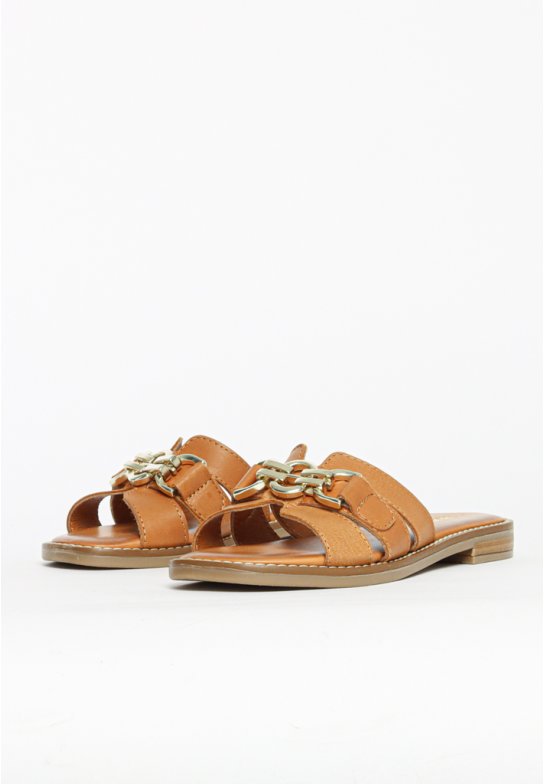 Saga sandal - Cognac