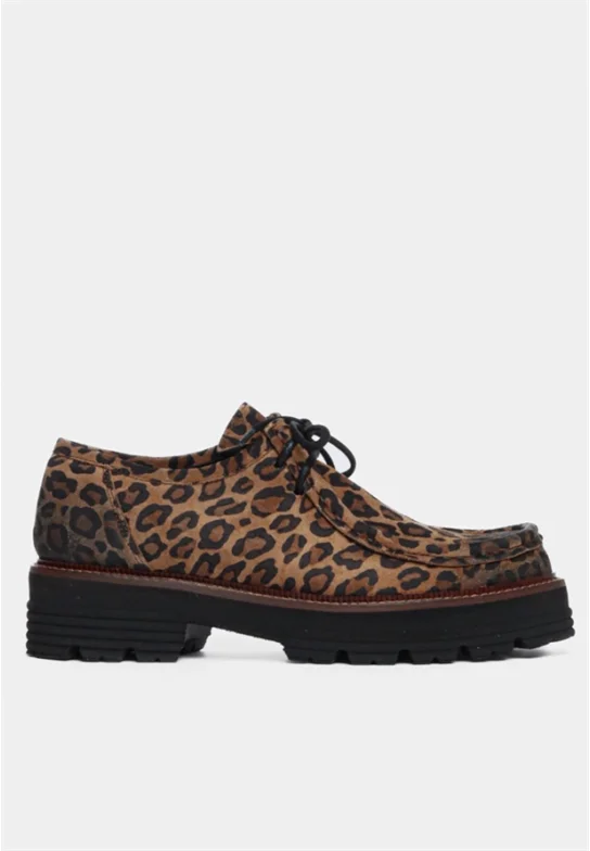 Sienna sko - Leopard